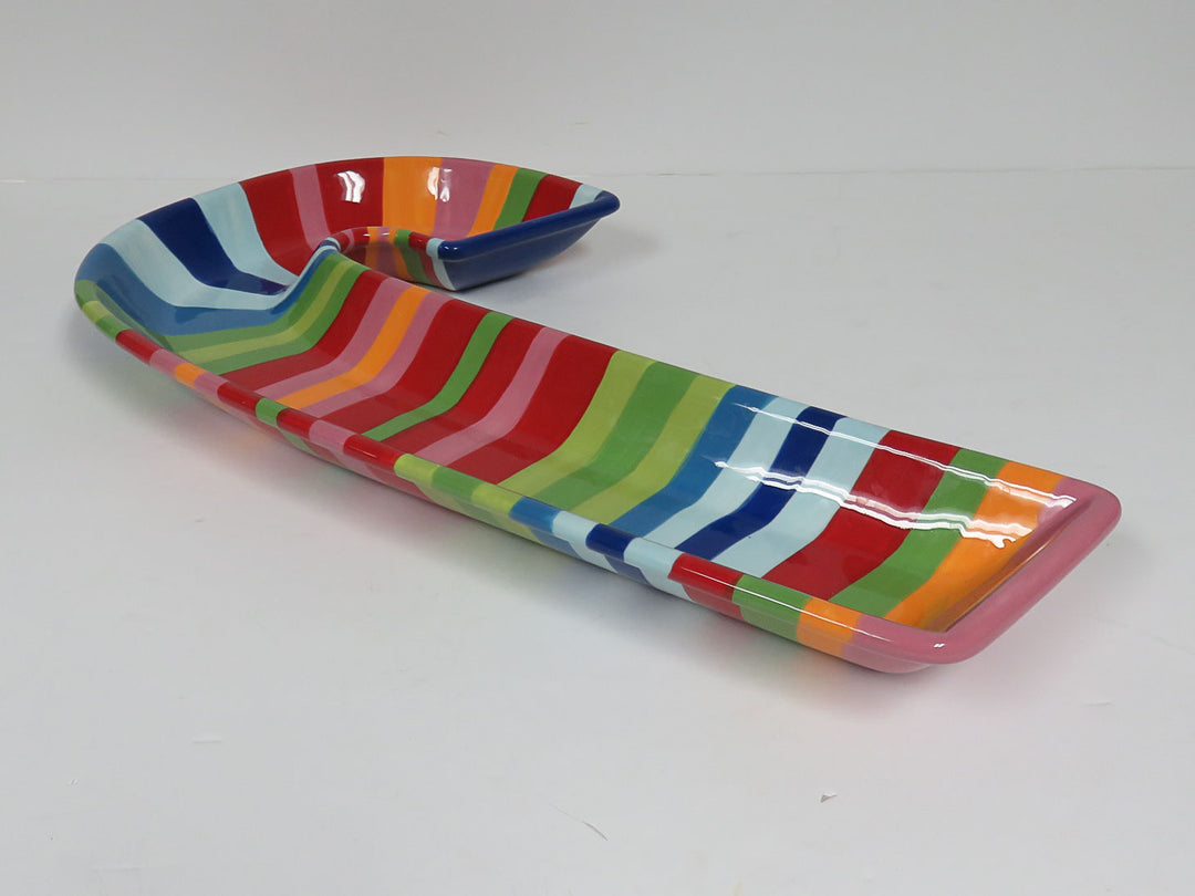 Candycane Serving Dish