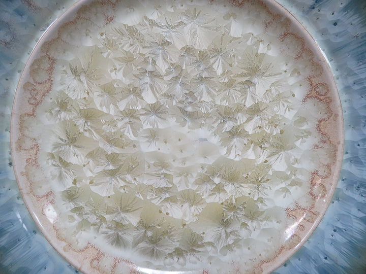 Artisan Crafted Crystalline Bowl