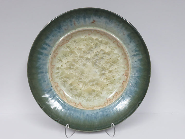 Artisan Crafted Crystalline Bowl