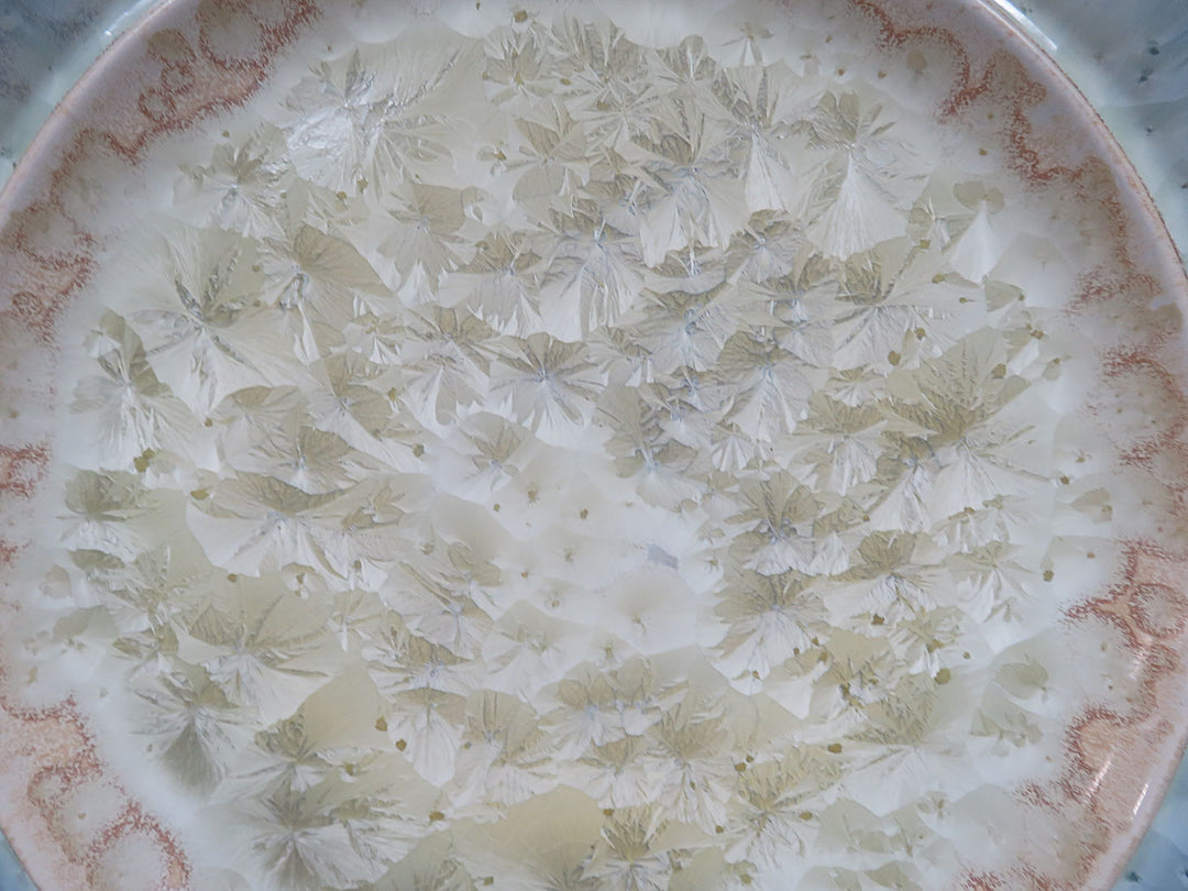 Artisan Crafted Crystalline Bowl