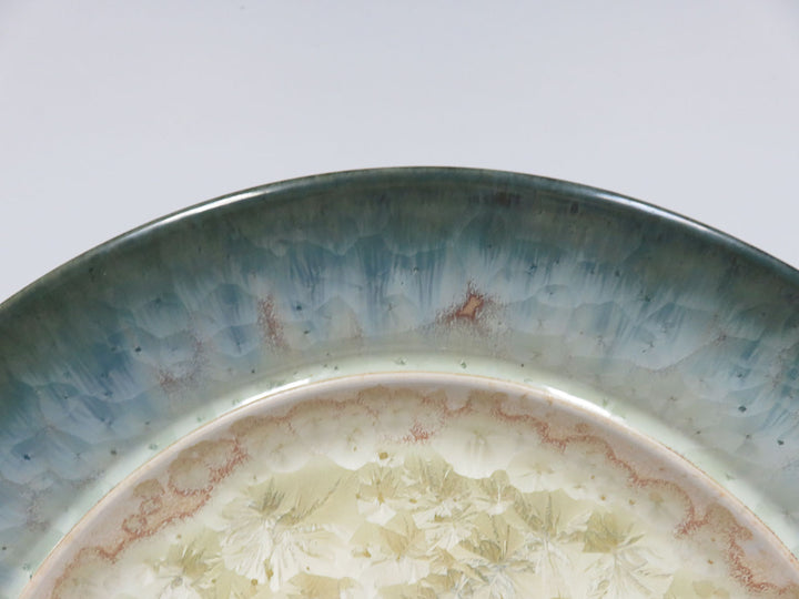 Artisan Crafted Crystalline Bowl