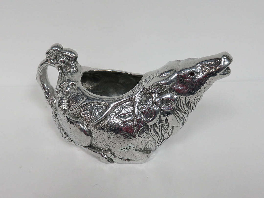 Arthur Court Reindeer Gravy Boat