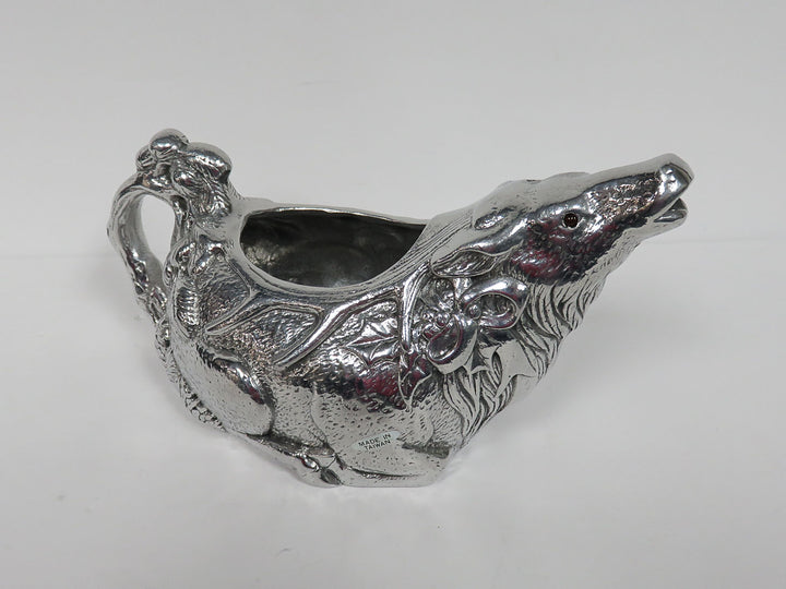 Arthur Court Reindeer Gravy Boat