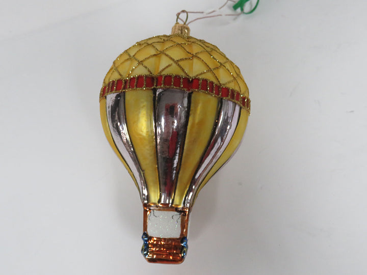 Christmas Hot Air Balloon Ornament