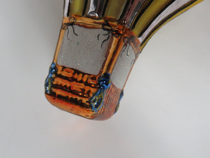 Christmas Hot Air Balloon Ornament