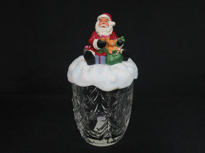Gorham Winter Follies Covered Jar