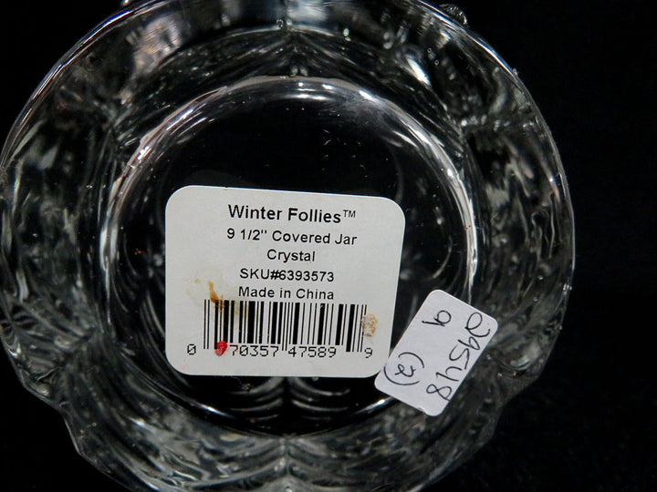 Gorham Winter Follies Covered Jar
