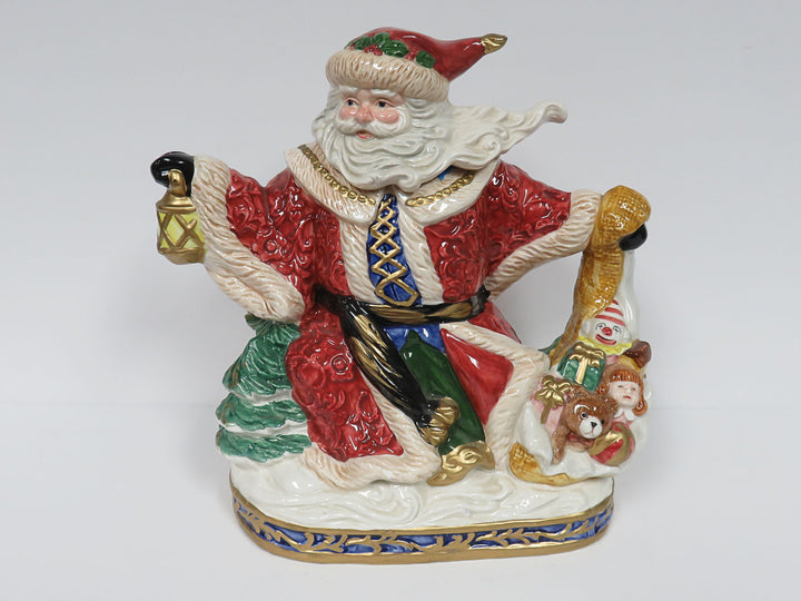 Fitz & Floyd Christmas Teapot