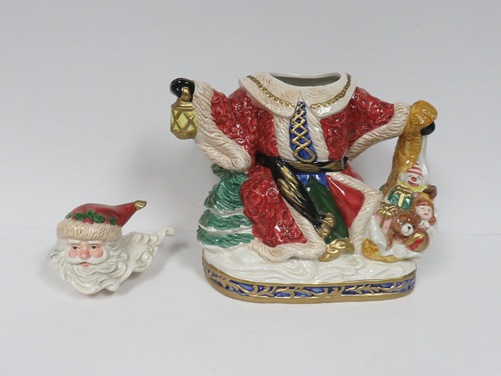 Fitz & Floyd Christmas Teapot