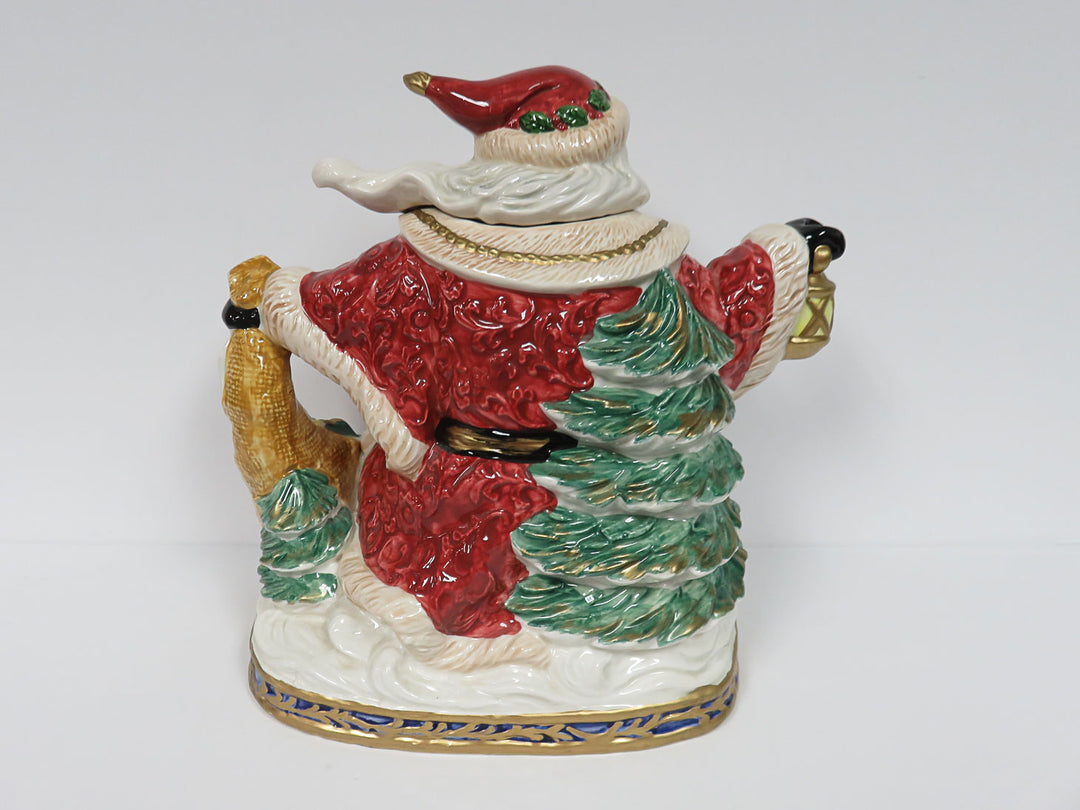 Fitz & Floyd Christmas Teapot