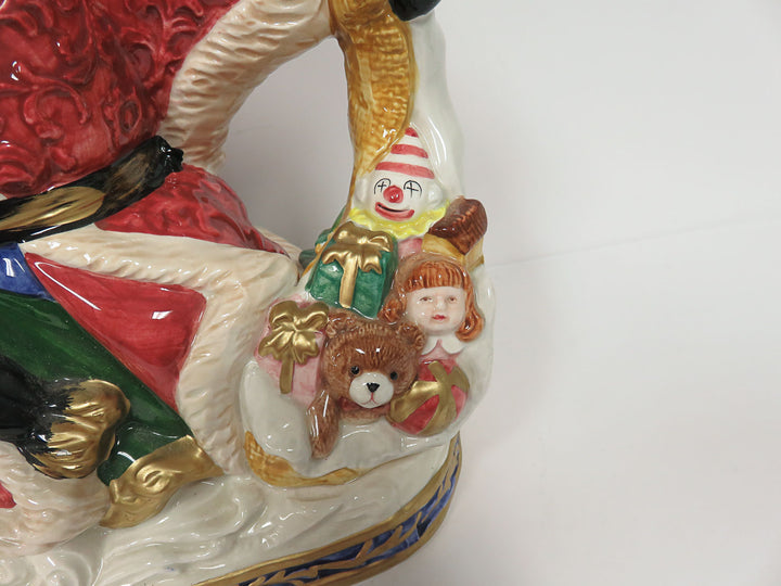 Fitz & Floyd Christmas Teapot