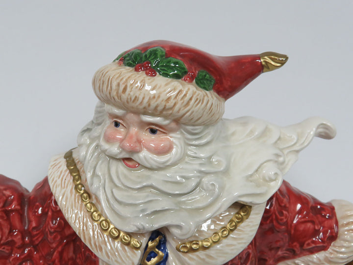 Fitz & Floyd Christmas Teapot