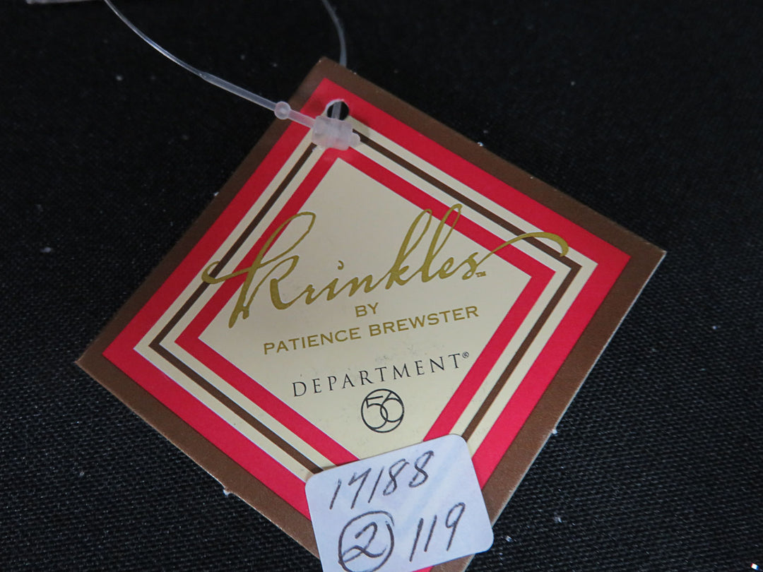 Dept. 56 Krinkles Collection Salt & Pepper