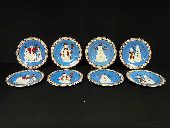 Sakura Christmas Plates