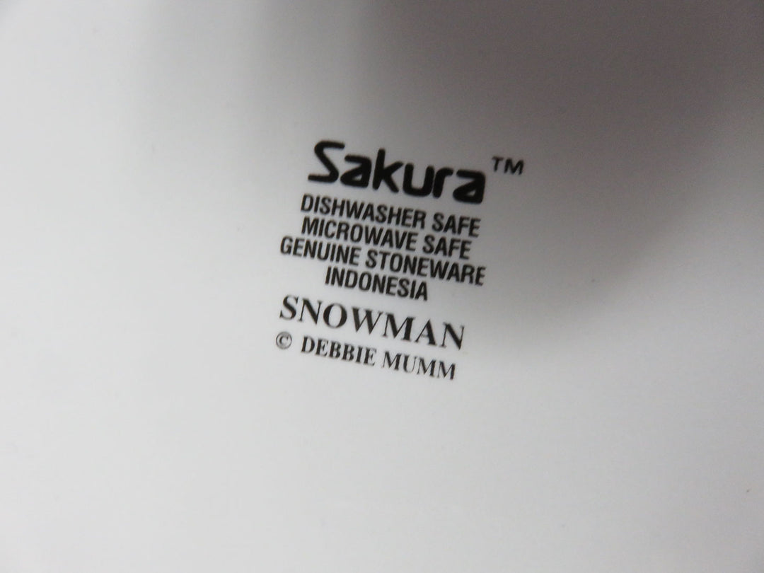 Sakura Christmas Plates