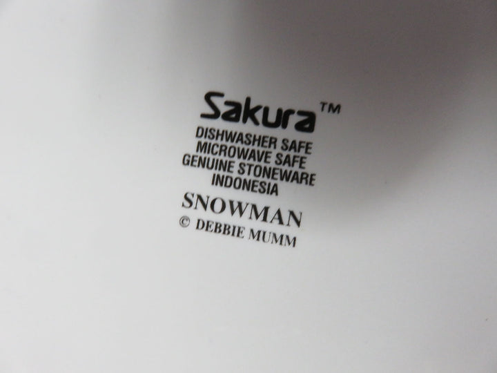 Sakura Christmas Plates