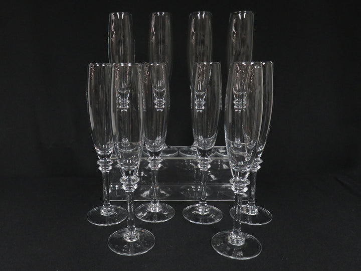 Pottery Barn Champagne Flutes