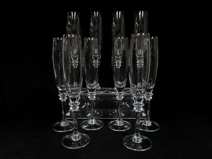 Pottery Barn Champagne Flutes