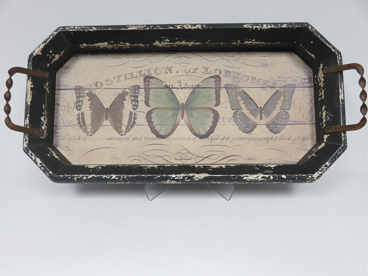 Butterfly Motif Tray