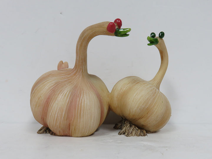 Whimsical Geese Figurine