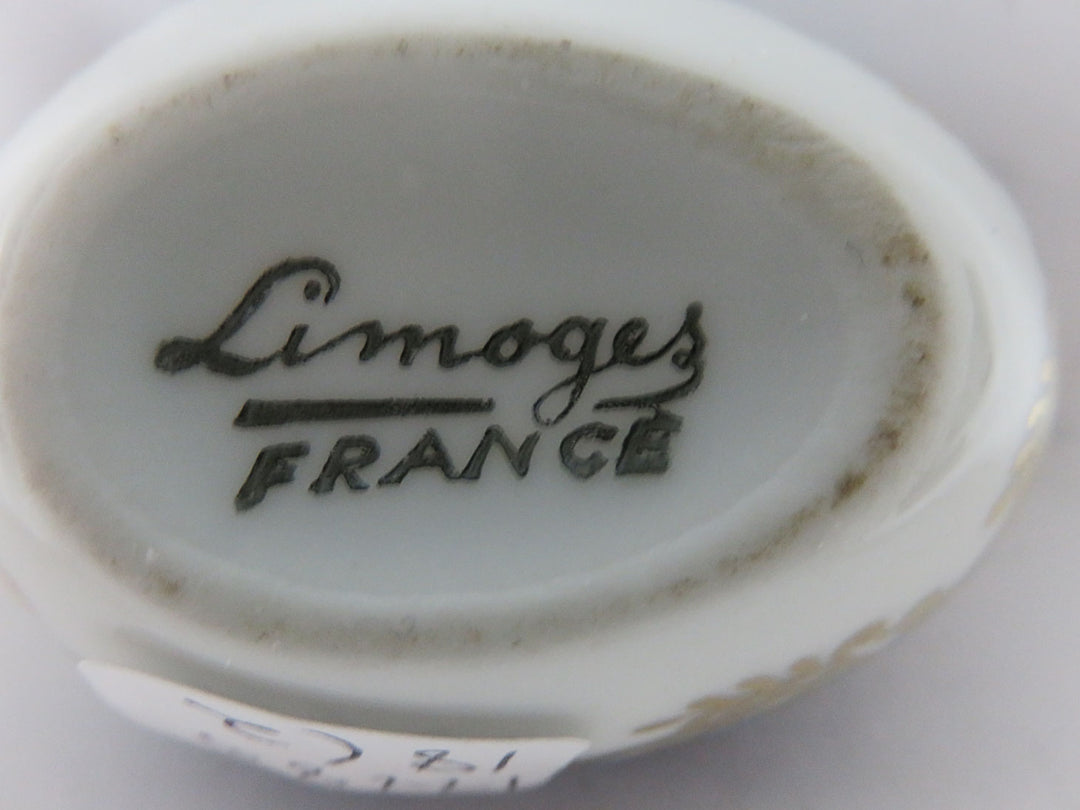 Limoges Egg Shaped Box