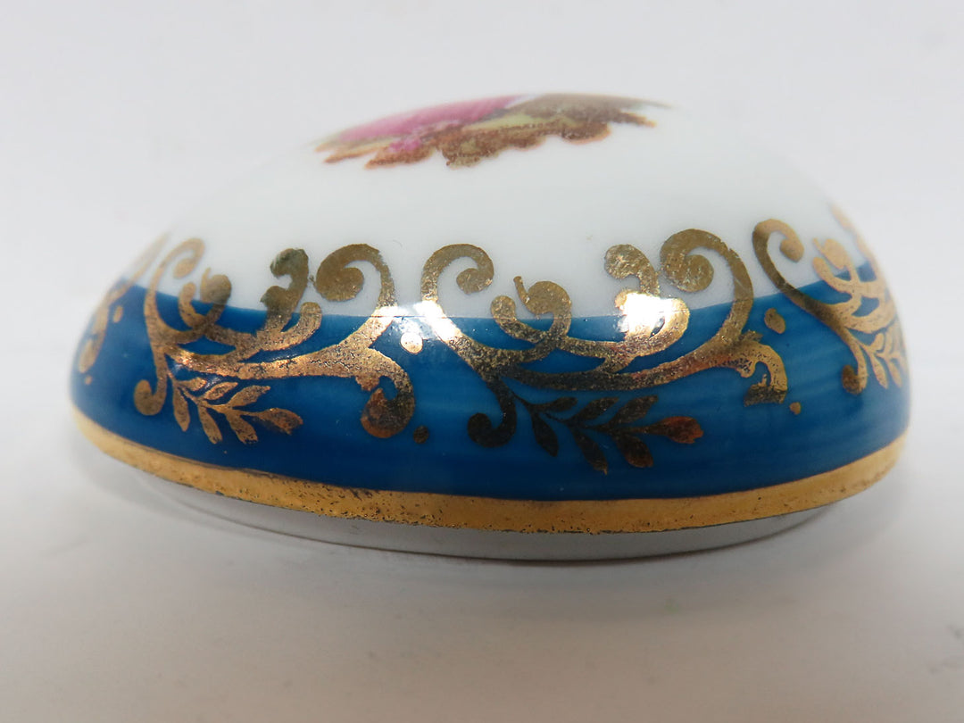 Limoges Egg Shaped Box