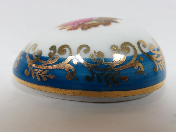 Limoges Egg Shaped Box