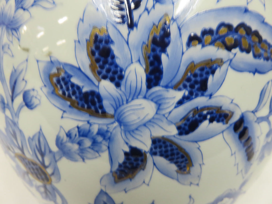 Hand Painted Ginger Jar