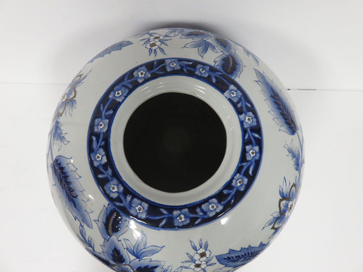 Hand Painted Ginger Jar