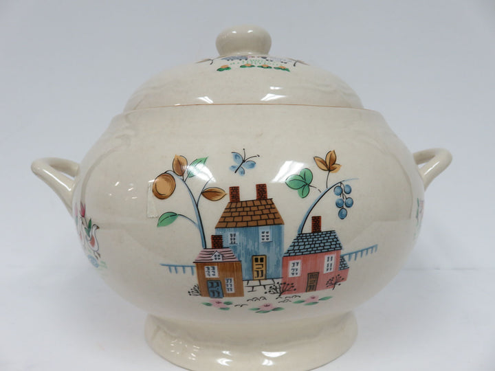 Vintage Soup Tureen with Lid