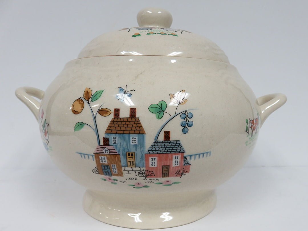 Vintage Soup Tureen with Lid