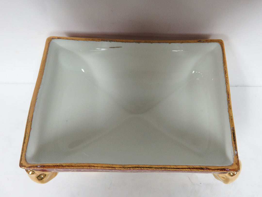 Limoges Hummingbird Trinket Box