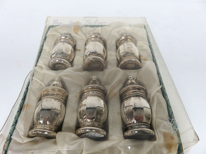 Sterling Silver Salt and Pepper Sets