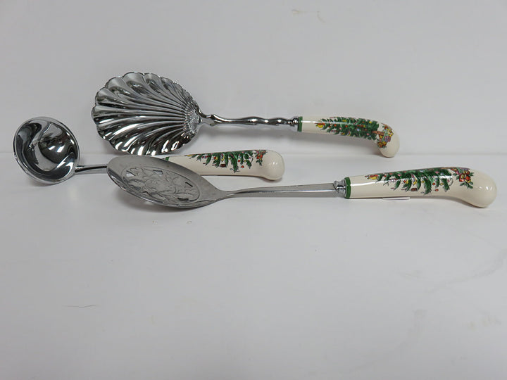 Spode Christmas Serving Utensils