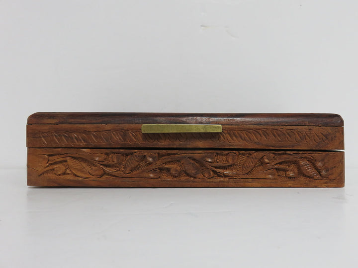 Carved Wooden Box
