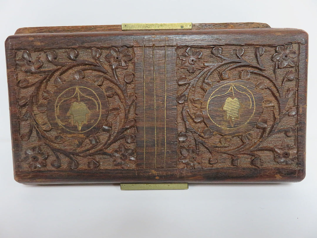 Carved Wooden Box