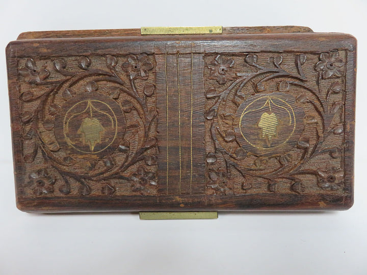 Carved Wooden Box