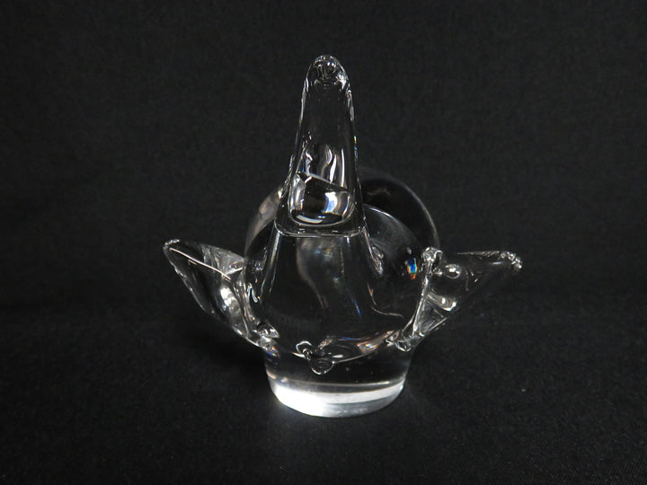 Glass Elephant Figurine