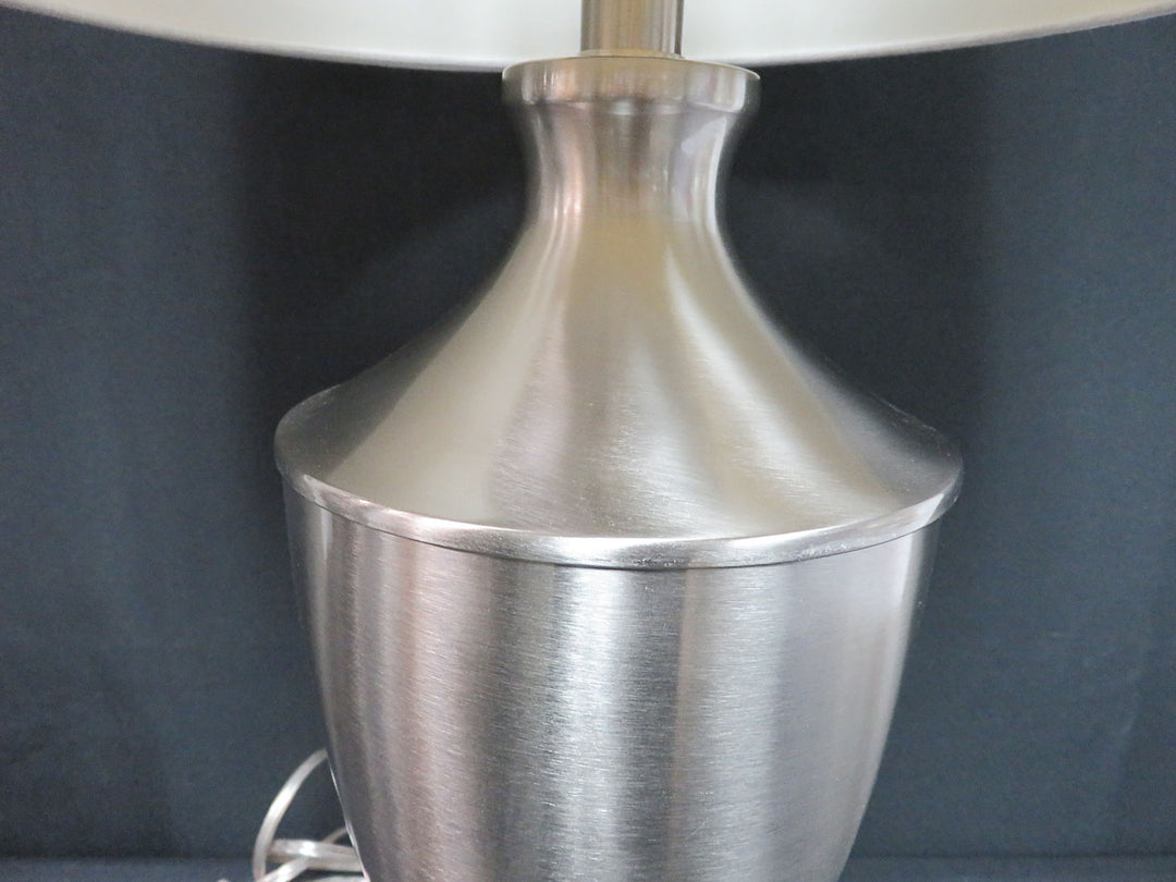 Silver Table Lamp