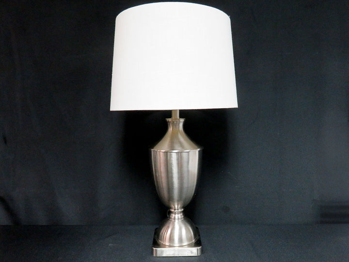 Silver Table Lamp