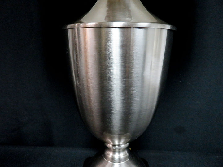 Silver Table Lamp