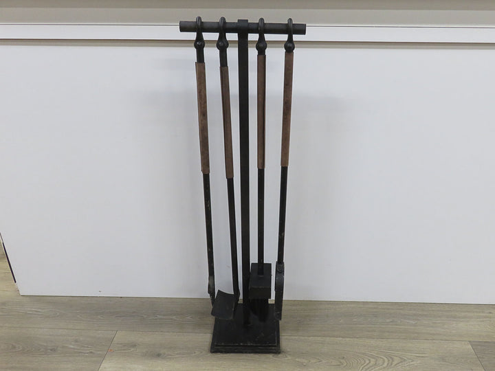 Rustic Fireplace Tool Set
