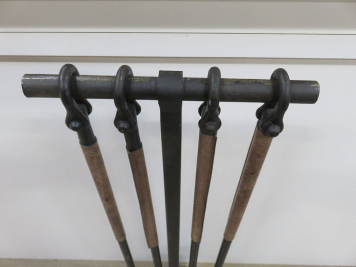 Rustic Fireplace Tool Set