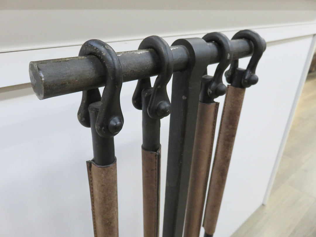 Rustic Fireplace Tool Set