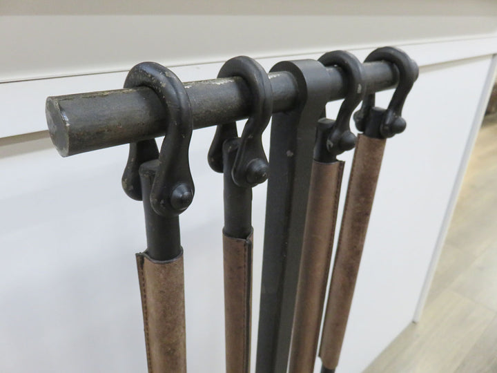 Rustic Fireplace Tool Set