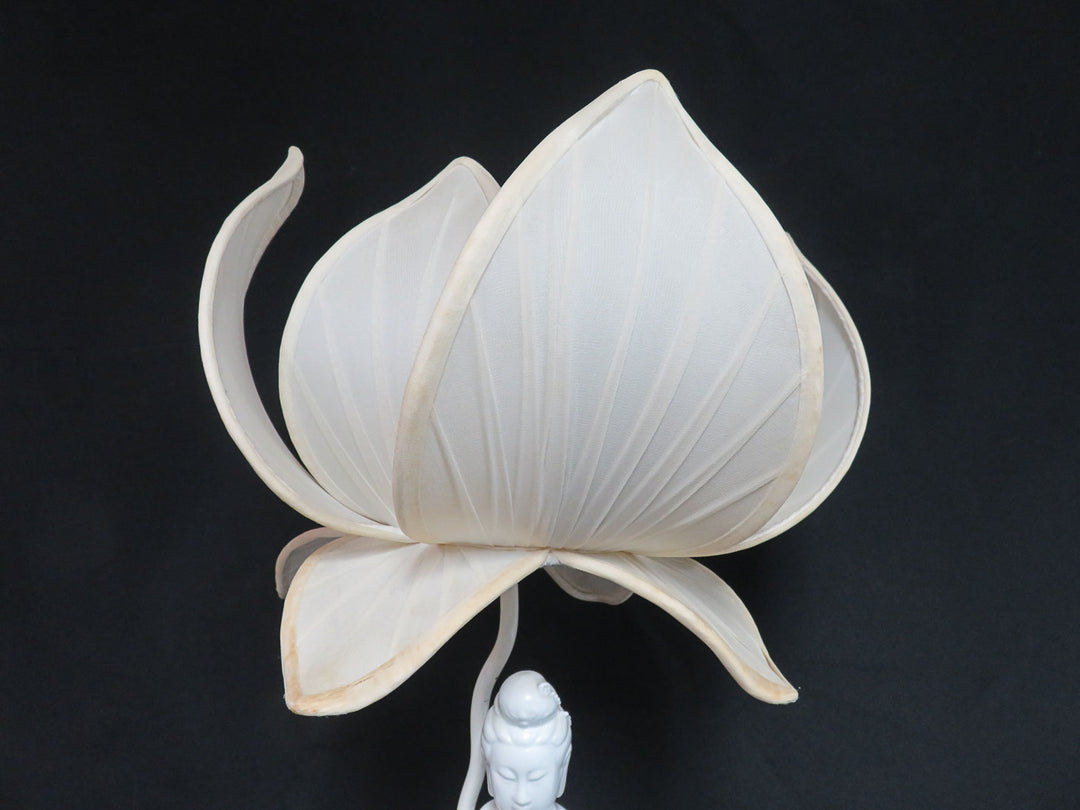 Blanc De Chine Kwan Yin Lamp