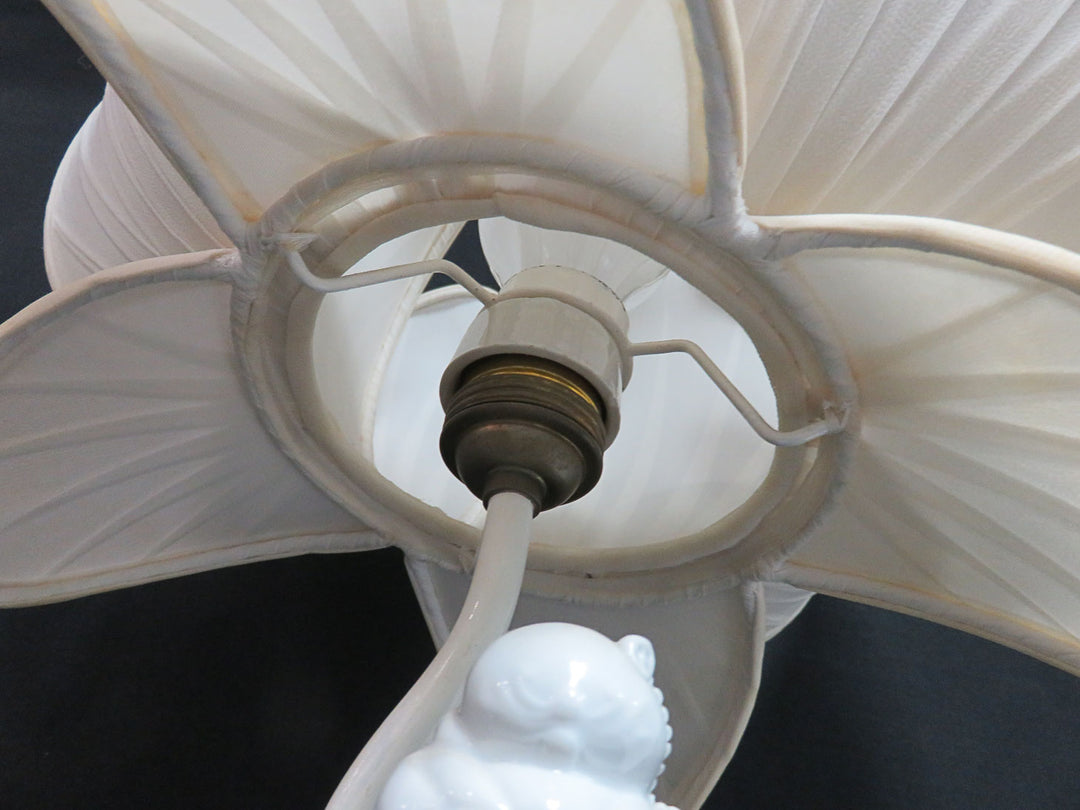 Blanc De Chine Kwan Yin Lamp