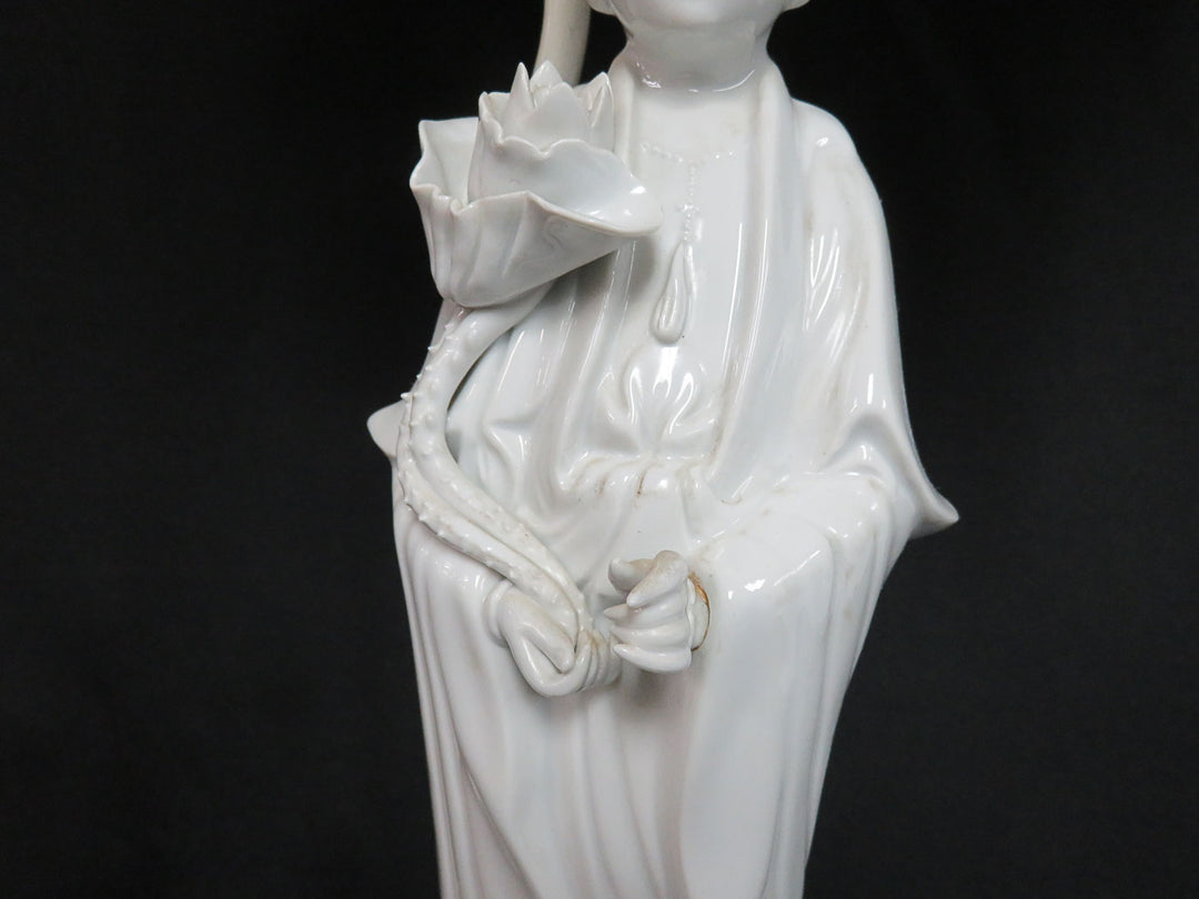 Blanc De Chine Kwan Yin Lamp