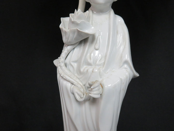 Blanc De Chine Kwan Yin Lamp