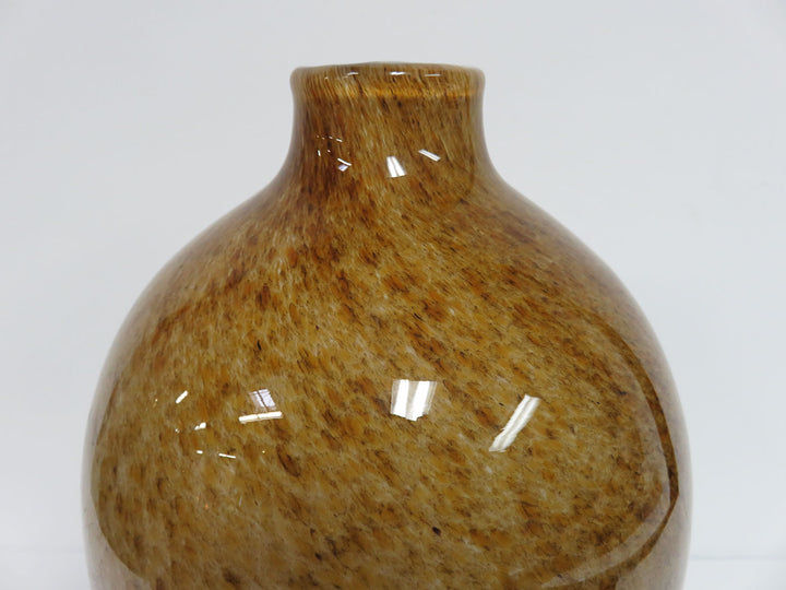 Brown Glass Vase